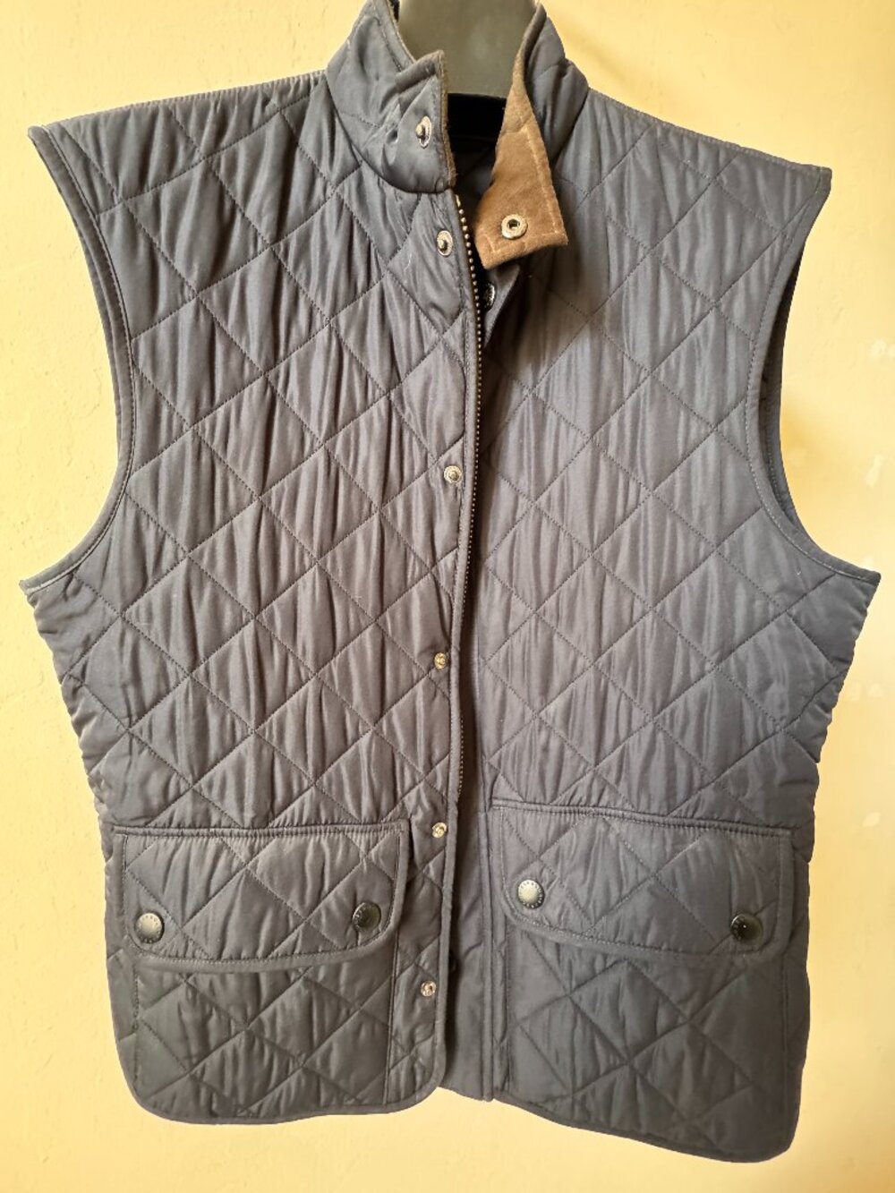 Barbour Vintage Nave Blue Lowerdale Gilet